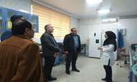 بازدید از امکانات آزمایشگاهی تب مالت در همدان توسط تیم ارزیاب آزمایشگاه مرجع سلامت کشور