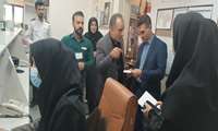 ارتقای تاب‌آوری مراکز درمانی؛ محور بازدید دبیر ستاد مدیریت بحران دانشگاه علوم پزشکی همدان از بیمارستان امام رضا (ع) کبودرآهنگ
