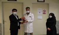 قدردانی معاون بهداشت دانشگاه از کارکنان مرکز شهیدان دیباج همدان و آزمایشگاه رفرانس کووید 19دانشگاه