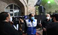 بازدید معاون بهداشت دانشگاه از مساجد، تکایا و هیئت های عزاداری جهت نظارت بر رعایت شیوه نامه های بهداشتی