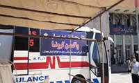  دو دستگاه اتوبوس جهت انجام واکسیناسیون سیار در همدان مستقر شد