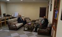 دیدار معاون بهداشتی دانشگاه با مدیر کل صدا و سیما مرکز همدان
